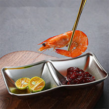 Load image into Gallery viewer, Korean Soy Sauce Plate | Stainless Steel Sauce Dish Trays for Dipping - 1 Pc