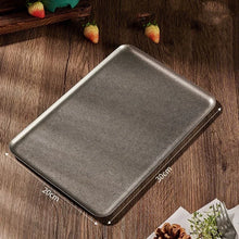 Load image into Gallery viewer, Speckled Stainless Steel Sushi Plates | Japanese Serving Tray - 1 Pc