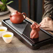 Load image into Gallery viewer, Cattle Spitting Tea Pet | Chinese Clay Handmade Spraying Tea Pets Ornaments - 1 Pc