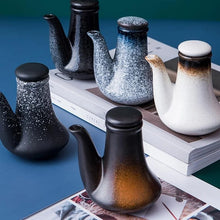 Load image into Gallery viewer, Japanese Ceramic Oil Soy Sauce Bottle & Refillable Dispenser - 1 Pc
