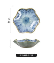 Load image into Gallery viewer, Chinese Soy Sauce Dish | Flower Shape Ceramic Sauce Bowl - 1 Pc
