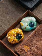 Load image into Gallery viewer, Mini Dragon Color Changing Tea Pet | Gongfu Resin Mascot - 1 Pc