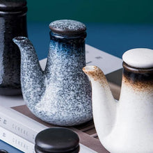Load image into Gallery viewer, Japanese Ceramic Oil Soy Sauce Bottle & Refillable Dispenser - 1 Pc