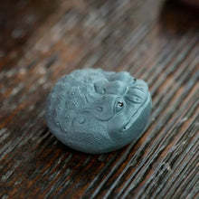 Load image into Gallery viewer, Golden Toad Tea Pet | Chinese Frog Clay Tea Mascot - 1 Pc