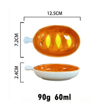 Load image into Gallery viewer, Cute Bread Pastry Sauce Plate | Soy Seasoning Dipping Dish - 1 Pc