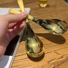Load image into Gallery viewer, Gold & Silver Korean Soup Spoons | Asian Stainless Steel Tableware - 1 Pc