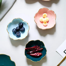 Load image into Gallery viewer, Cute Sakura Flower Soy Sauce Dish | Small Japanese Ceramic Dipping Bowls - 1 Pc