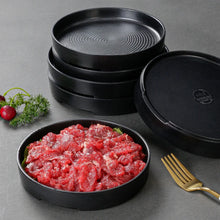 Load image into Gallery viewer, Black Melamine Dinner Platters | Japanese Sushi Plates - 1 Pc