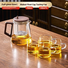 Load image into Gallery viewer, Chinese Clear Glass Teapot with Infuser | Automatic Filter - 1 Pc