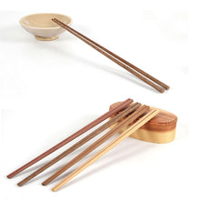 Load image into Gallery viewer, long wooden chopsticks for cooking tableware natural chinese