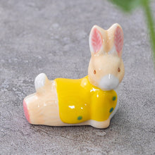 Load image into Gallery viewer, Cute Animal Rabbit Ceramic Crafts Chopstick Rest Chopstick Holder Small Ornaments Holder Dining Table Tableware Home Decor | 1 PC