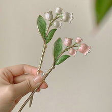 Load image into Gallery viewer, Hair Chopsticks for Bun | Chinese Flower Hair Tie (1 Pc)