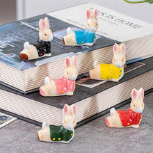 Load image into Gallery viewer, Cute Animal Rabbit Ceramic Crafts Chopstick Rest Chopstick Holder Small Ornaments Holder Dining Table Tableware Home Decor | 1 PC