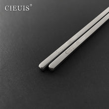 Load image into Gallery viewer, Titanium Chopsticks Set Tableware | Long Chopsticks for Camping Bushcraft Hiking Dinnerware Picnic Utensils