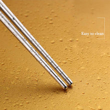 Load image into Gallery viewer, Long Cooking Stainless Steel Chopsticks (1 Pair)