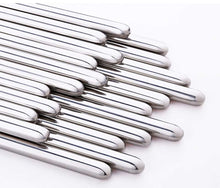 Load image into Gallery viewer, Long Cooking Stainless Steel Chopsticks (1 Pair)