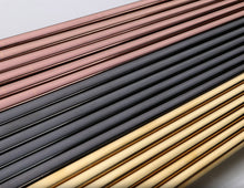 Load image into Gallery viewer, Korean Titanium Plated Stainless Steel Chopsticks | Gold (1 Pair)