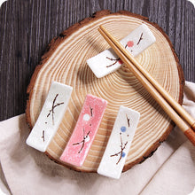 Load image into Gallery viewer, Japanese Ceramic Chopstick Rests (1 pc)