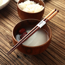 Load image into Gallery viewer, Natural Wood Chopsticks | Reusable Dining Pair (2 Pairs)