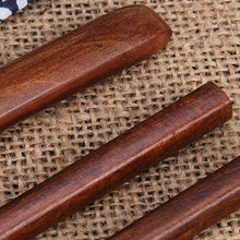 Load image into Gallery viewer, Natural Wood Chopstick Fork and Spoon Set