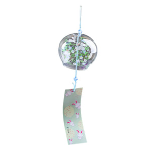 Sakura Japanese Glass Wind Chimes | Cherry Blossom Bell - 1 Pc