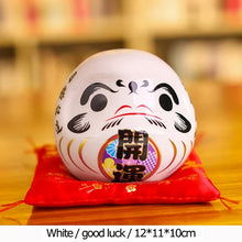 Load image into Gallery viewer, Large Red Daruma Doll | Japanese Ceramic Figurine Wish Toy Money Bank - 1 Pc