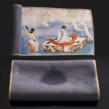 Load image into Gallery viewer, Traditional Chinese Paintings Tea Towel | Absorbent Tea Mat Dish Cloth -  Pc