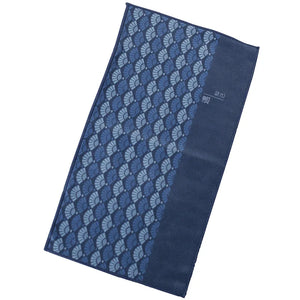 Blue Cotton Tea Towel | Absorbent Chinese Kitchen Dish Towels - 1 Pc