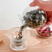 Load image into Gallery viewer, Large Spherical Glass Spice Jar Set | Food Coffee Tea Canister with Cork Lids - 1 or 2 Pc