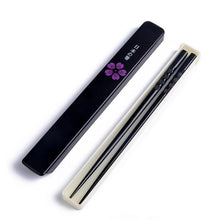 Load image into Gallery viewer, Sakura Portable Chopsticks with Case | Japanese Wooden Chopstick for Travel - 1 Set