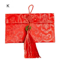 Load image into Gallery viewer, Chinese Knot Red Envelope | Exquisite Lunar New Year Gift Bag - 1 Pc