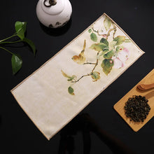 Load image into Gallery viewer, Chinese Flowers Tea Towel | Nature Kitchen Mat Dish Cloths - 1 Pc