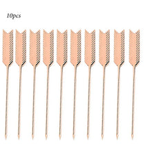 Load image into Gallery viewer, Metal Cocktail Picks | Drink Toothpick Skewer Sticks - 4/10 Pc Set