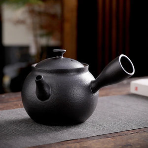 Vintage Japanese Kyusu Teapot | Gongfu Tea Kettle Maker - 1 Pc