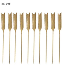 Load image into Gallery viewer, Metal Cocktail Picks | Drink Toothpick Skewer Sticks - 4/10 Pc Set