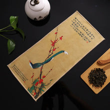 Load image into Gallery viewer, Chinese Flowers Tea Towel | Nature Kitchen Mat Dish Cloths - 1 Pc