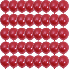 Load image into Gallery viewer, Red &amp; Gold Wedding Balloons Decoration | Chinese Vietnamese Tea Ceremony - 40/20Pcs