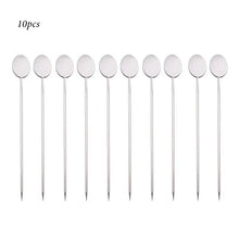 Load image into Gallery viewer, Metal Cocktail Picks | Drink Toothpick Skewer Sticks - 4/10 Pc Set