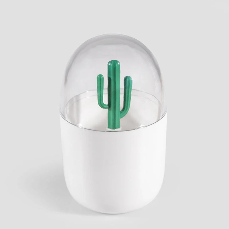 Cactus Toothpick Holder | Rabbit Deer Cotton Swabs Tooth Pick Dispensers - 1 Pc