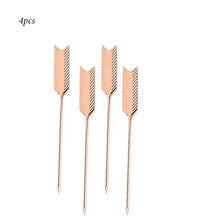 Load image into Gallery viewer, Metal Cocktail Picks | Drink Toothpick Skewer Sticks - 4/10 Pc Set