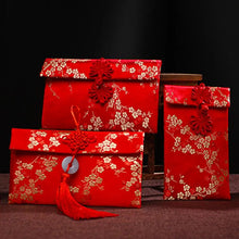 Load image into Gallery viewer, Chinese Knot Red Envelope | Exquisite Lunar New Year Gift Bag - 1 Pc