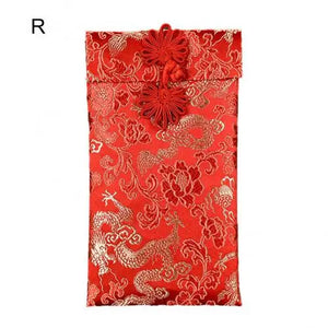 Chinese Knot Red Envelope | Exquisite Lunar New Year Gift Bag - 1 Pc