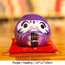 Load image into Gallery viewer, Large Red Daruma Doll | Japanese Ceramic Figurine Wish Toy Money Bank - 1 Pc