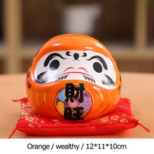 Load image into Gallery viewer, Large Red Daruma Doll | Japanese Ceramic Figurine Wish Toy Money Bank - 1 Pc