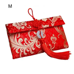 Chinese Knot Red Envelope | Exquisite Lunar New Year Gift Bag - 1 Pc