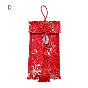 Chinese Knot Red Envelope | Exquisite Lunar New Year Gift Bag - 1 Pc