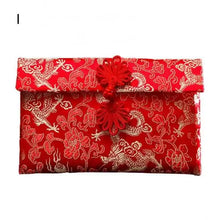 Load image into Gallery viewer, Chinese Knot Red Envelope | Exquisite Lunar New Year Gift Bag - 1 Pc