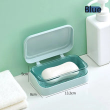 Load image into Gallery viewer, Blue Soap Saver | Bar Soap Travel Case Holder - 1 Pc