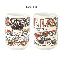 Load image into Gallery viewer, Mt Fuji Cylindrical Japanese Tea Cups | Ceramic Fun Traditional Japan Landmarks - 1 Pc