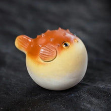 Load image into Gallery viewer, Pufferfish Tea Pet | Yixing Clay Fish Chinese Gongfu Figurine - 1 Pc